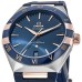 Réplica Omega Constellation Co-Axial Master Chronometer Blue Dial 18K Sedna Gold Blue Leather Strap Relógio Masculino 131.23.41.21.03.001