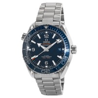 Replica Relógio Omega Seamaster Planet Ocean 600M 43,5 mm em aço inoxidável azul 215.30.44.21.03.001