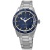 Cópia Omega Seamaster 300 Master Co-Axial Chronometer 41mm Relógio masculino de aço com mostrador azul 234.30.41.21.03.001