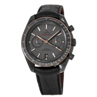 Réplica Omega Speedmaster Moonwatch Cronógrafo Co-Axial &quot;Dark Side of the Moon Sedna Black&quot; Relógio Masculino 311.63.44.51.06.001