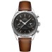 Copiar relógio masculino Omega Speedmaster 57 com pulseira de couro com mostrador preto 332.12.41.51.01.001