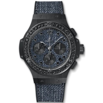 Réplica Hublot Big Bang 41mm Relógio Masculino Jeans Edição Limitada 341.CX.2740.NR.1200