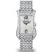 Cópia Patek Philippe Gondolo Relógio feminino em madrepérola com mostrador diamante em ouro branco 4972/1G-001