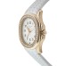Copiar relógio feminino Patek Philippe Aquanaut com mostrador branco e pulseira composta de diamante 5269/200R-001