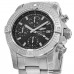 Cópia Breitling Avenger Chronograph 43 Relógio masculino de aço inoxidável com mostrador preto A13385101B1A1