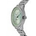 Cópia Breitling Navitimer Automático 36 Relógio Feminino de Aço com Mostrador Verde A17327361L1A1