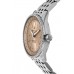 Cópia Breitling Navitimer Automático 35 Mostrador de Cobre Relógio Feminino de Aço Inoxidável A17395201K1A1
