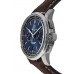 Cópia Breitling Premier B01 Cronógrafo 42 Mostrador Azul Pulseira de Couro Marrom Relógio Masculino AB0118221C1X1