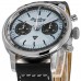 Réplica Breitling Top Time Triumph Relógio Masculino com Pulseira de Couro com Mostrador Azul AB01764A1C1X1