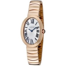 Relógio Cartier Baignoire pequeno feminino W8000005 falso | 