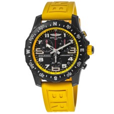Cópia Breitling Professional Endurance Pro Relógio Masculino com Pulseira de Borracha Amarela X82310A41B1S1