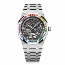 Réplica do Audemars Piguet Royal Oak Frosted Gold Double Vazwork Balance Wheel 15412BC.YG.1224BC.03 Réplica do Audemars Piguet Royal Oak Frosted Gold Double Vazwork Balance Wheel 15412BC.YG.1224BC.03