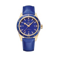 Relógio masculino Omega Seamaster 300 41mm azul O23463412199002