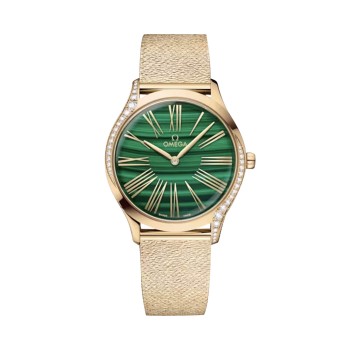 Relógio feminino Omega De Ville Tresor, 36 mm, verde - dourado Moonshine O42855366099003 Relógio feminino Omega De Ville Tresor, 36 mm, verde - dourado Moonshine O42855366099003