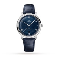 Relógio masculino Omega De Ville Prestige Co-Axial Master Chronometer 40mm azul O43413402003001