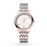 Relógio feminino Omega De Ville Prestige Co-Axial Master Chronometer 34mm, branco O43420342002001