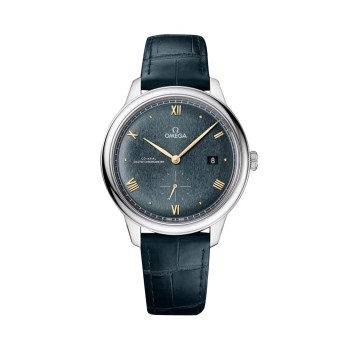 Relógio masculino Omega De Ville Prestige 41mm verde O43413412010001