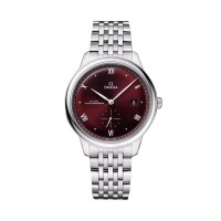 Relógio masculino Omega De Ville Prestige 41mm, vermelho, O43410412011001