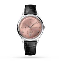 Relógio masculino Omega De Ville Prestige Co-Axial Master Chronometer Power Reserve 41mm rosa O43413412110001