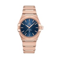 Relógio masculino Omega Constellation 39mm azul O13150392003001 Relógio masculino Omega Constellation 39mm azul O13150392003001