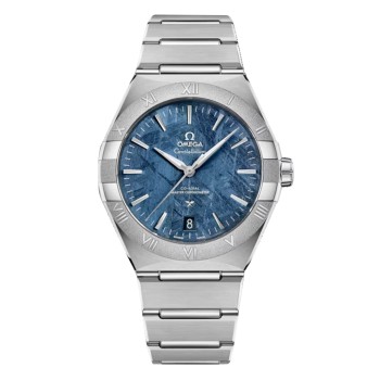 Relógio masculino Omega Constellation 41mm azul O13130412199003