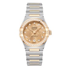 Relógio feminino Omega Constellation 29mm, amarelo, O13125292099002 Relógio feminino Omega Constellation 29mm, amarelo, O13125292099002