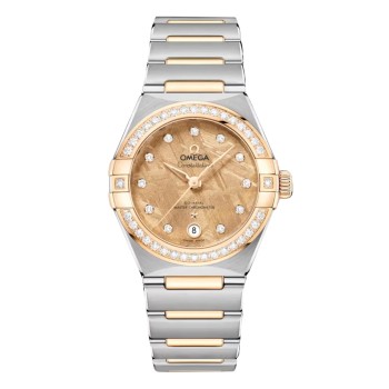Relógio feminino Omega Constellation 29mm, amarelo, O13125292099002 Relógio feminino Omega Constellation 29mm, amarelo, O13125292099002