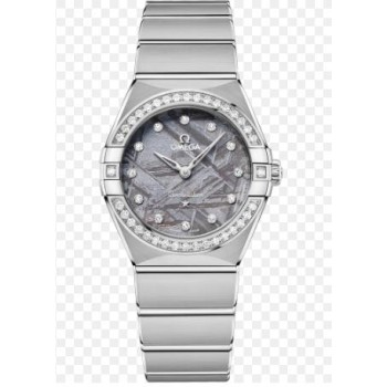 Relógio feminino Omega Constellation 29mm, rosa O13155292099006