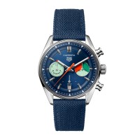 Relógio masculino TAG Heuer Carrera Chronograph Skipper 39mm azul CBS2213.FN6002 Relógio masculino TAG Heuer Carrera Chronograph Skipper 39mm azul CBS2213.FN6002