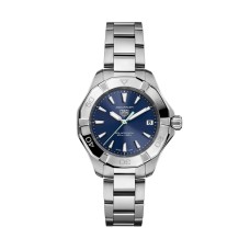 Relógio feminino TAG Heuer Aquaracer Professional 200 Solargraph 34 mm azul WBP1311.BA0005 Relógio feminino TAG Heuer Aquaracer Professional 200 Solargraph 34 mm azul WBP1311.BA0005