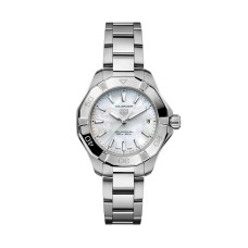 Relógio feminino TAG Heuer Aquaracer Professional 200 Solargraph 34 mm em madrepérola WBP1312.BA0005 Relógio feminino TAG Heuer Aquaracer Professional 200 Solargraph 34 mm em madrepérola WBP1312.BA0005