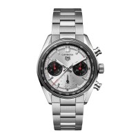 Relógio masculino TAG Heuer Carrera Chronograph 39mm prateado CBS2216.BA0041 Relógio masculino TAG Heuer Carrera Chronograph 39mm prateado CBS2216.BA0041