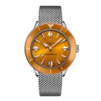 Relógio masculino Breitling Superocean Heritage '57 Highlands Capsule 38mm amarelo com 2 pulseiras U10340281I1A1 Relógio masculino Breitling Superocean Heritage '57 Highlands Capsule 38mm amarelo com 2 pulseiras U10340281I1A1