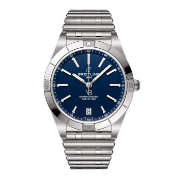 Relógio Breitling Chronomat Automático 36mm Victoria Beckham Edição Limitada Azul Meia-Noite Feminino A103801A1C1A1 Relógio Breitling Chronomat Automático 36mm Victoria Beckham Edição Limitada Azul Meia-Noite Feminino A103801A1C1A1