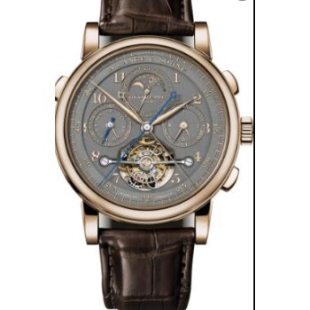 Um relógio Lange & Söhne 1815 Tourbógrafo Perpétuo Mel Dourado, uma homenagem a F.A. Lange.