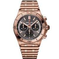 Relógio Breitling Chronomat B01 42 em ouro vermelho RB0134101B1R1