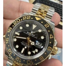 Rolex GMT-Master II 126713 com bisel de cerâmica preto/cinza Rolex GMT-Master II 126713 com bisel de cerâmica preto/cinza