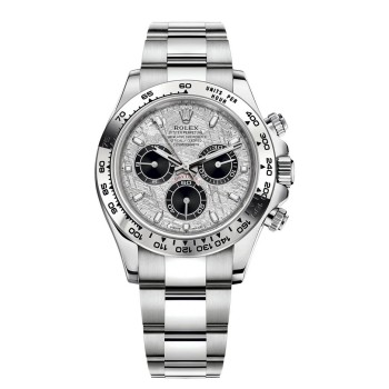 Réplica do Rolex Cosmograph Daytona em ouro branco 18k M116509-0073