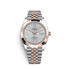Relógio Rolex Datejust 41 em aço Oystersteel e ouro Everose M126301-0018