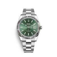 Relógio Rolex Datejust 41 em aço Oystersteel e ouro branco M126334-0027