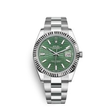 Relógio Rolex Datejust 41 em aço Oystersteel e ouro branco M126334-0029