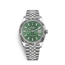 Relógio Rolex Datejust 41 em aço Oystersteel e ouro branco M126334-0030