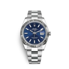 Relógio Rolex Datejust 41 em aço Oystersteel e ouro branco M126334-0031