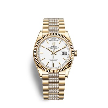 Relógio Rolex Day-Date 36 em ouro amarelo 18 quilates M128238-0082 Relógio Rolex Day-Date 36 em ouro amarelo 18 quilates M128238-0082