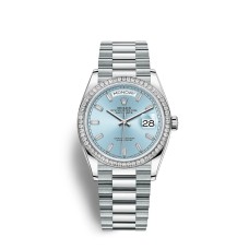 Relógio Rolex Day-Date 36 em Platina M128396TBR-0003 Relógio Rolex Day-Date 36 em Platina M128396TBR-0003