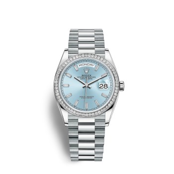 Relógio Rolex Day-Date 36 em Platina M128396TBR-0003