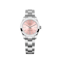 Rolex Oyster Perpetual 31 com mostrador rosa
