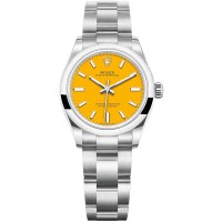 Rolex Oyster Perpetual 31 com mostrador amarelo