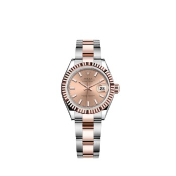 Réplica Rolex Lady-Datejust Rolesor Oystersteel em Ouro Everose 18K M279171-0024 Réplica Rolex Lady-Datejust Rolesor Oystersteel em Ouro Everose 18K M279171-0024