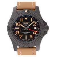 Relógio Breitling Avenger V32395 Preto Titânio Mostrador Preto 44mm Automático